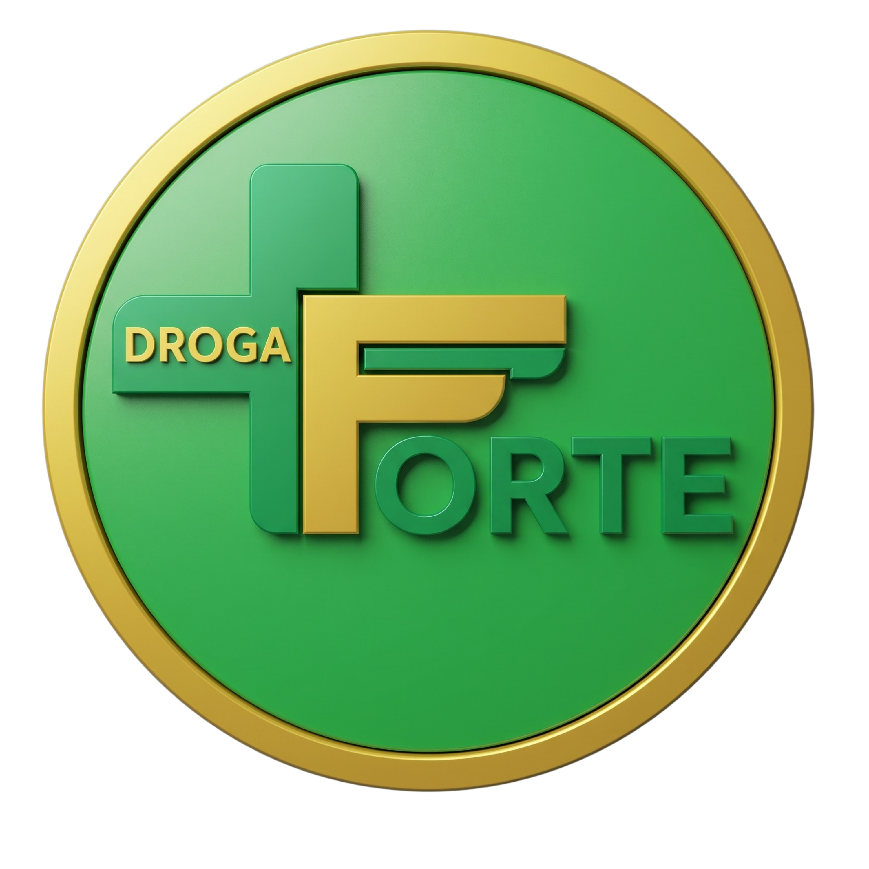Logo da Droga Forte